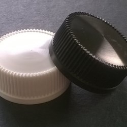 Screw cap PP, ø 28, various colors, with safegard